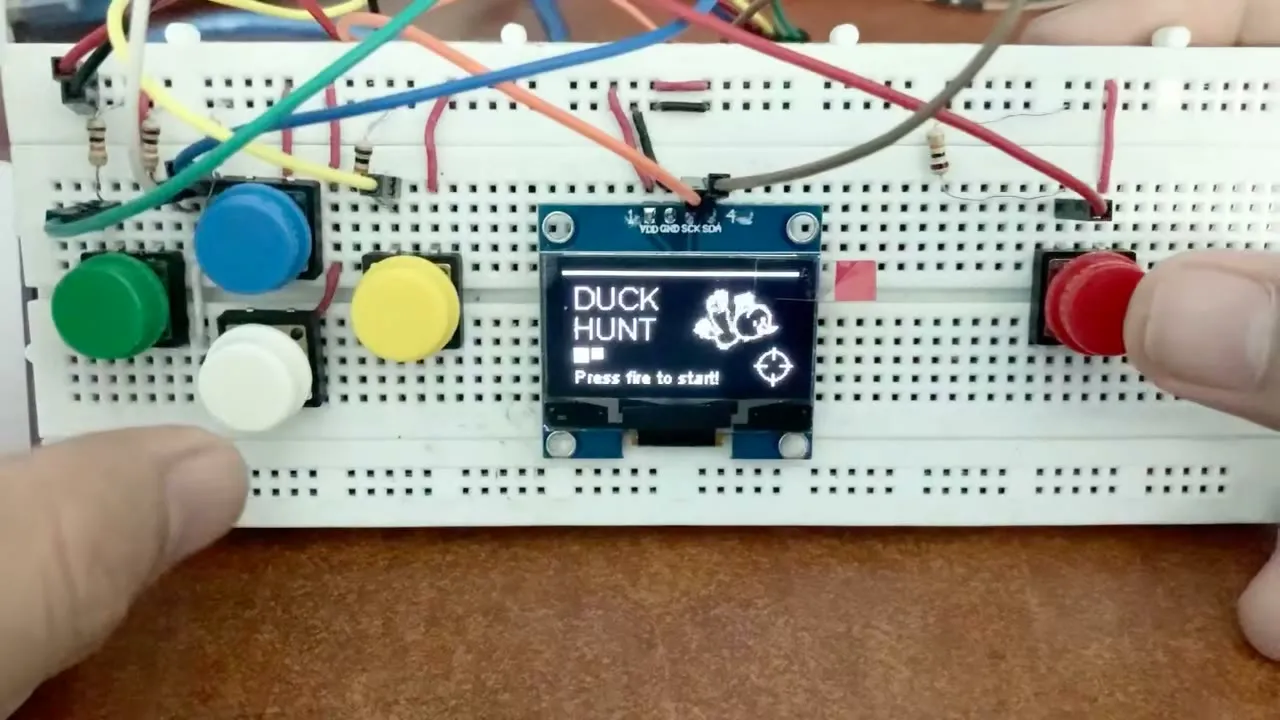 Duck Hunter on a Breadboard