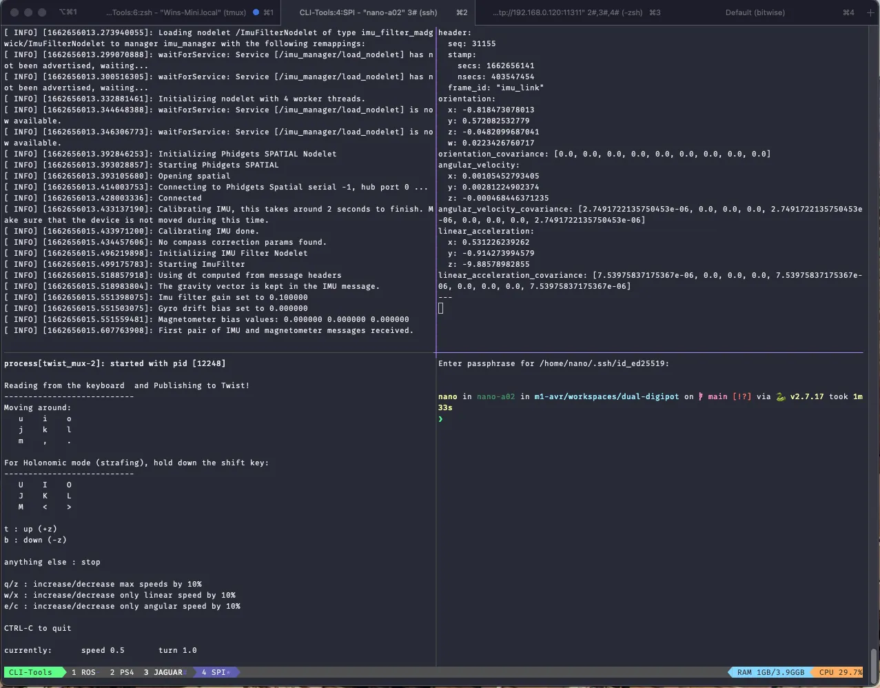 Phidget Spatial IMU with ROS