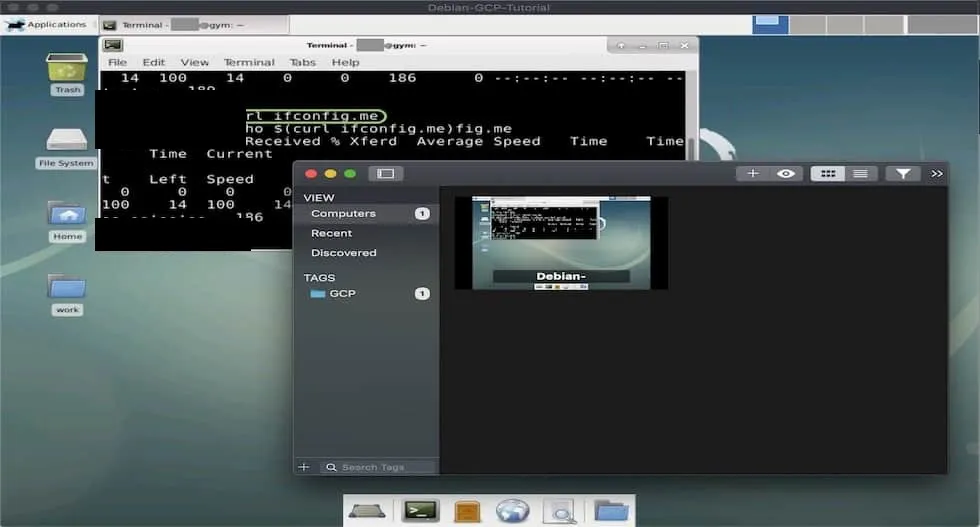 Configure Graphical UI access to VMs on Google Compute Engine